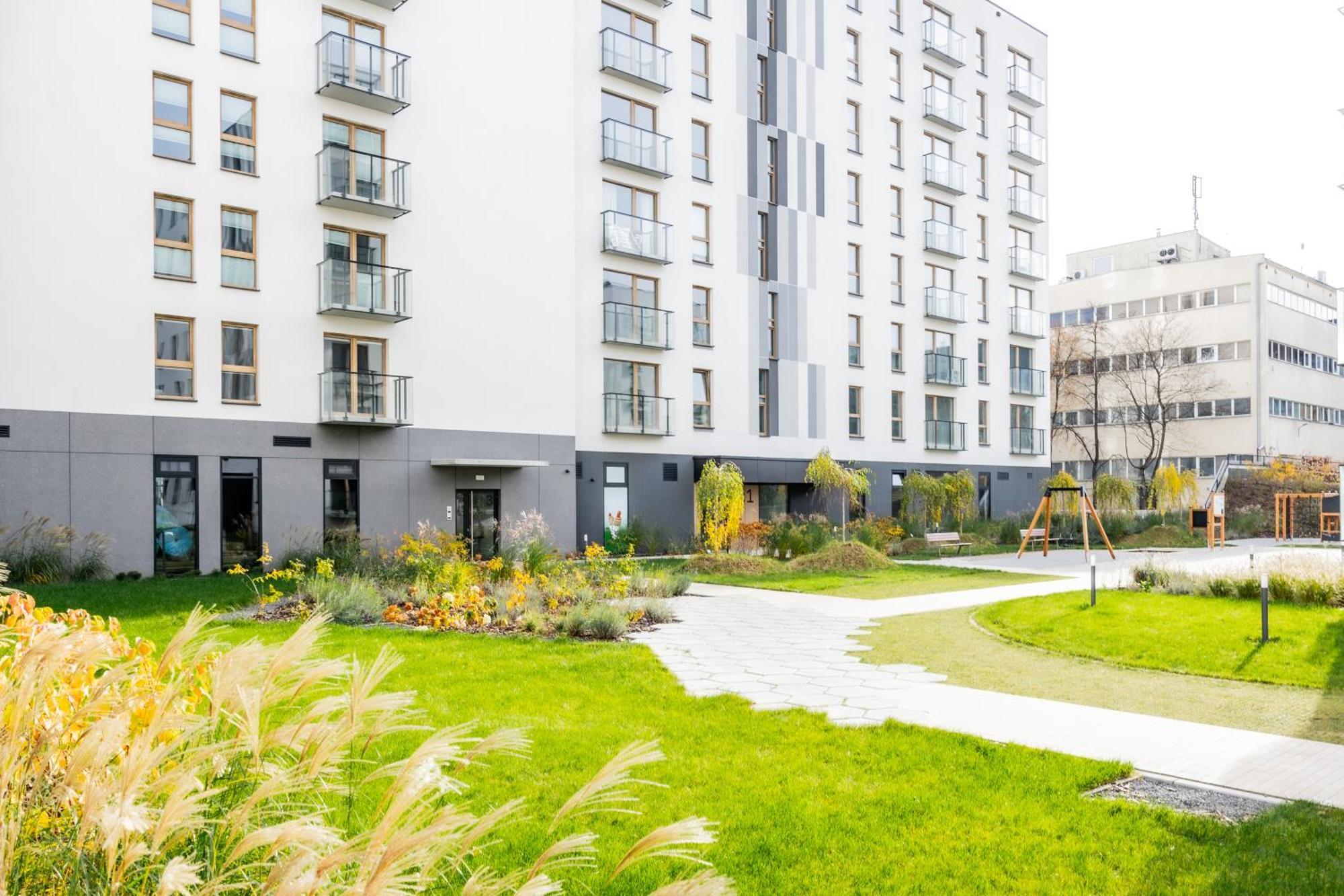 Aparthotel Mokotow Business Center By Noclegi Renters Warsaw Exterior photo